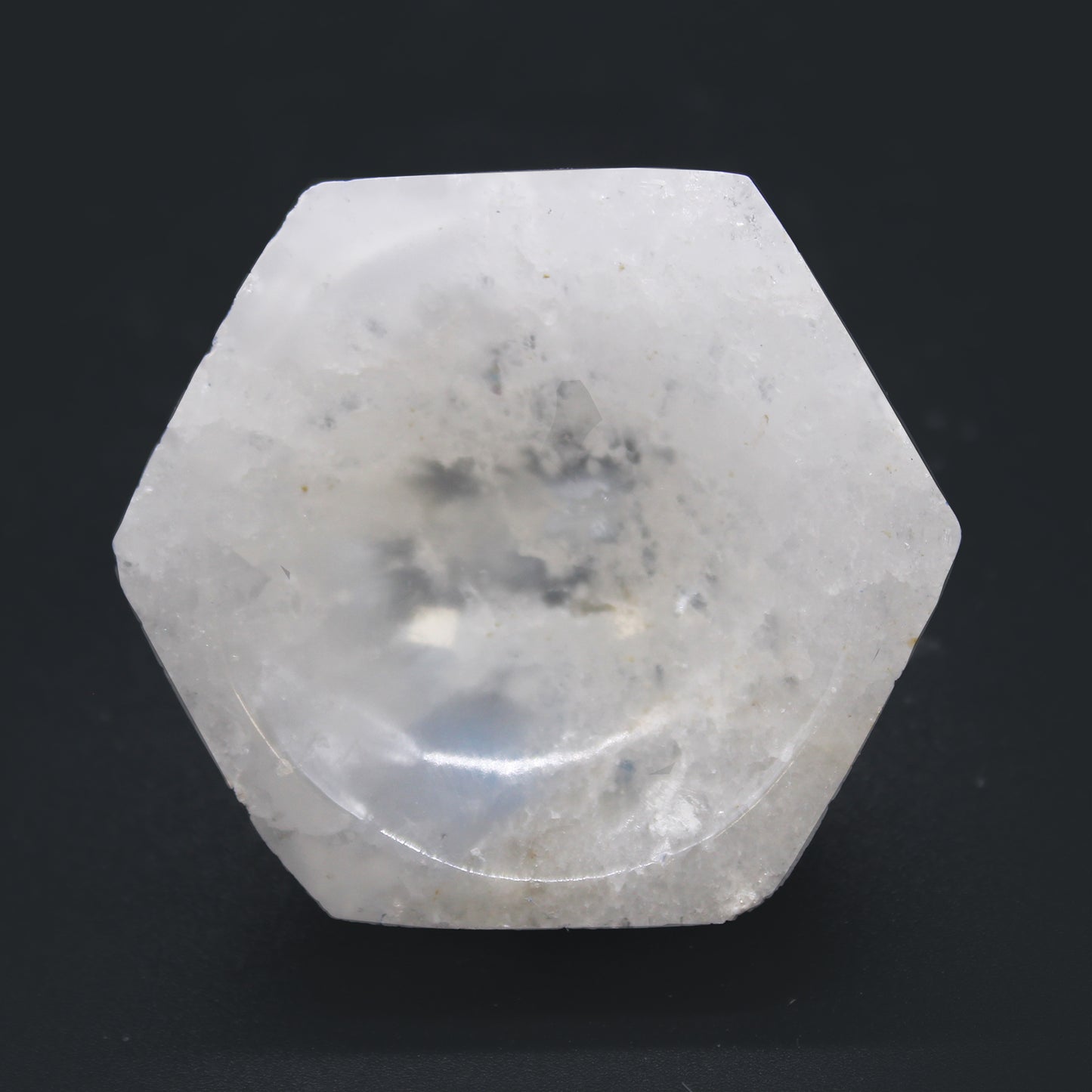 Selenite Hex Bowl - 6cm