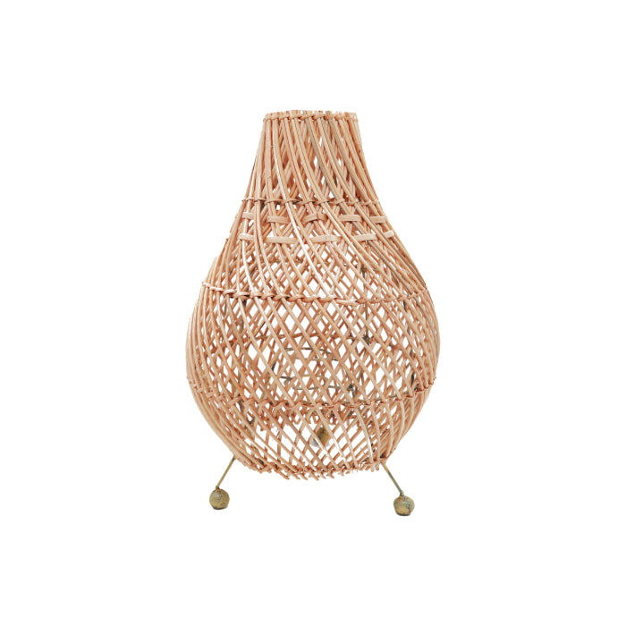 Rattan Table Lamps - Natural