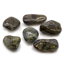 Bag of 6 Large African Tumble Stones - Dragon Stone