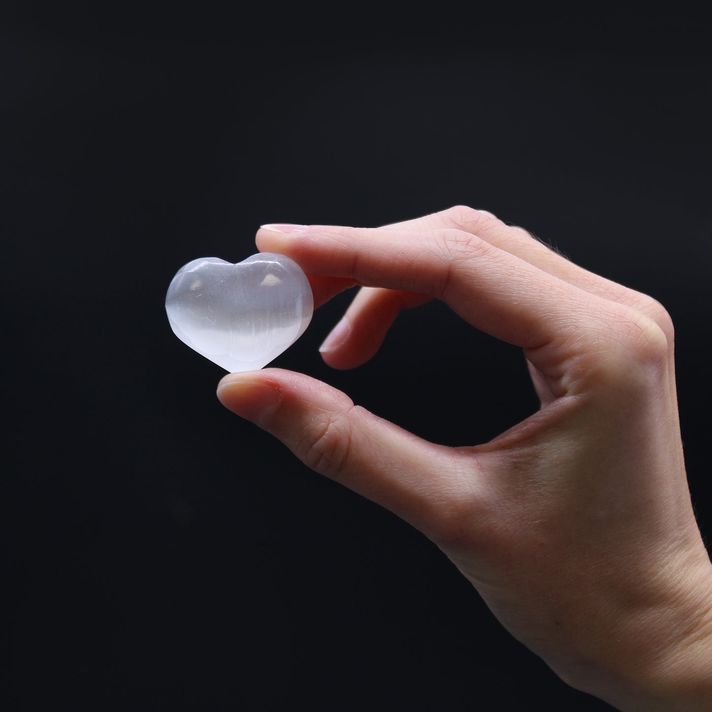 Selenite Heart - 3-4cm