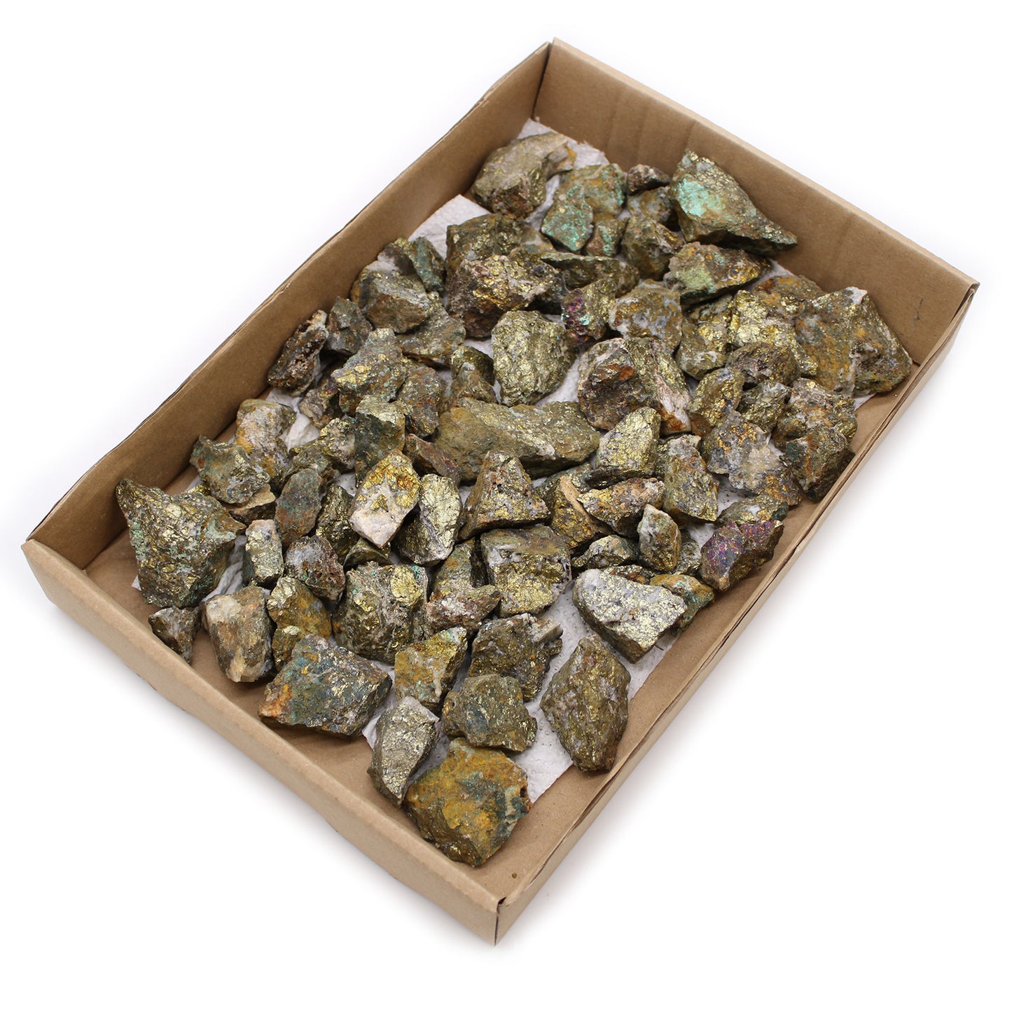 Mineral Specimens - Chalcopyrite (approx 80 pieces)