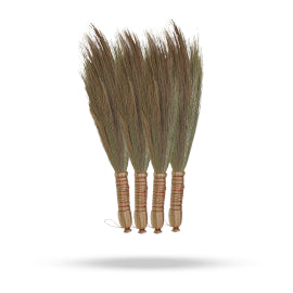 Set 4 - Pampas Broom - Natural