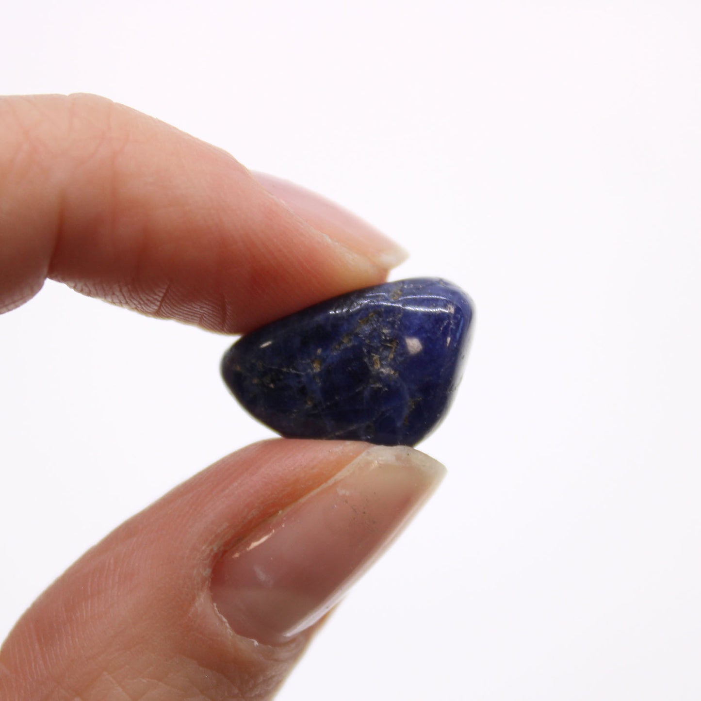 Bag of 24 Small African Tumble Stones - Sodalite - Pure Blue