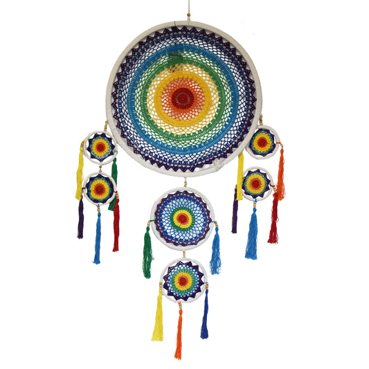 Extra Large Dreamcatcher - Vivid Rainbow