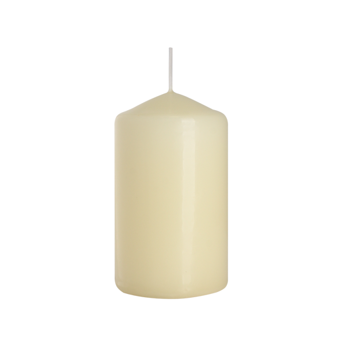 Pillar Candle 60x100mm - Ivory (6 Pack)