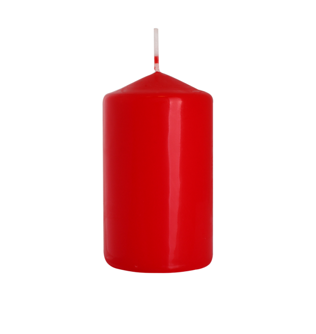 Pillar Candle 60x100mm - Red (6 Pack)