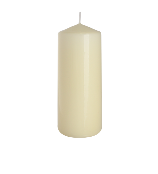 Single Pillar Candle 60x150mm - Ivory