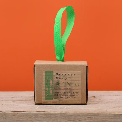 Boxed Massage Soaps - Spearmint & Eucalyptus