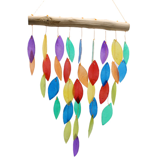 Rainbow Leaf Copis Windchime