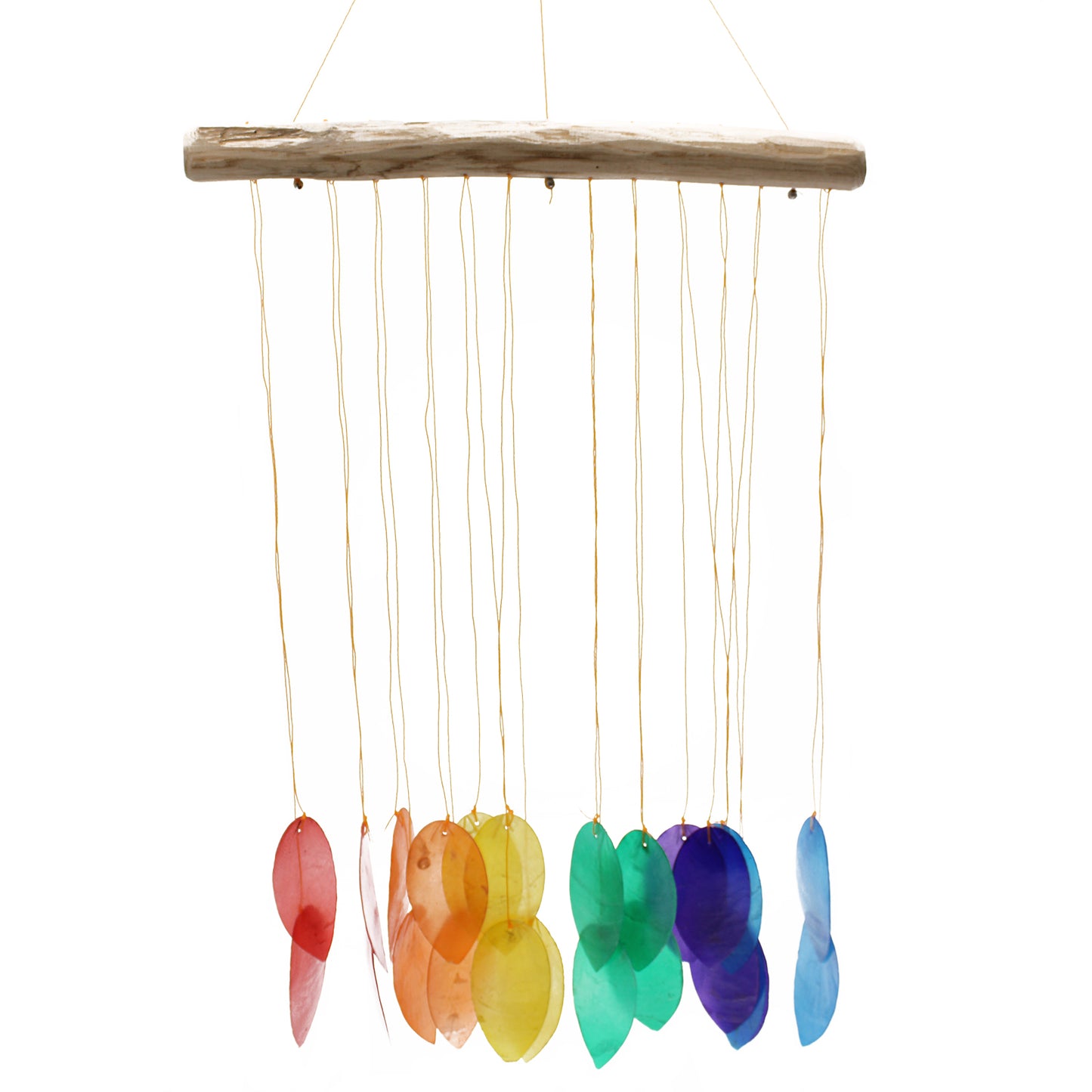 Rainbow Large Leaf Windchime