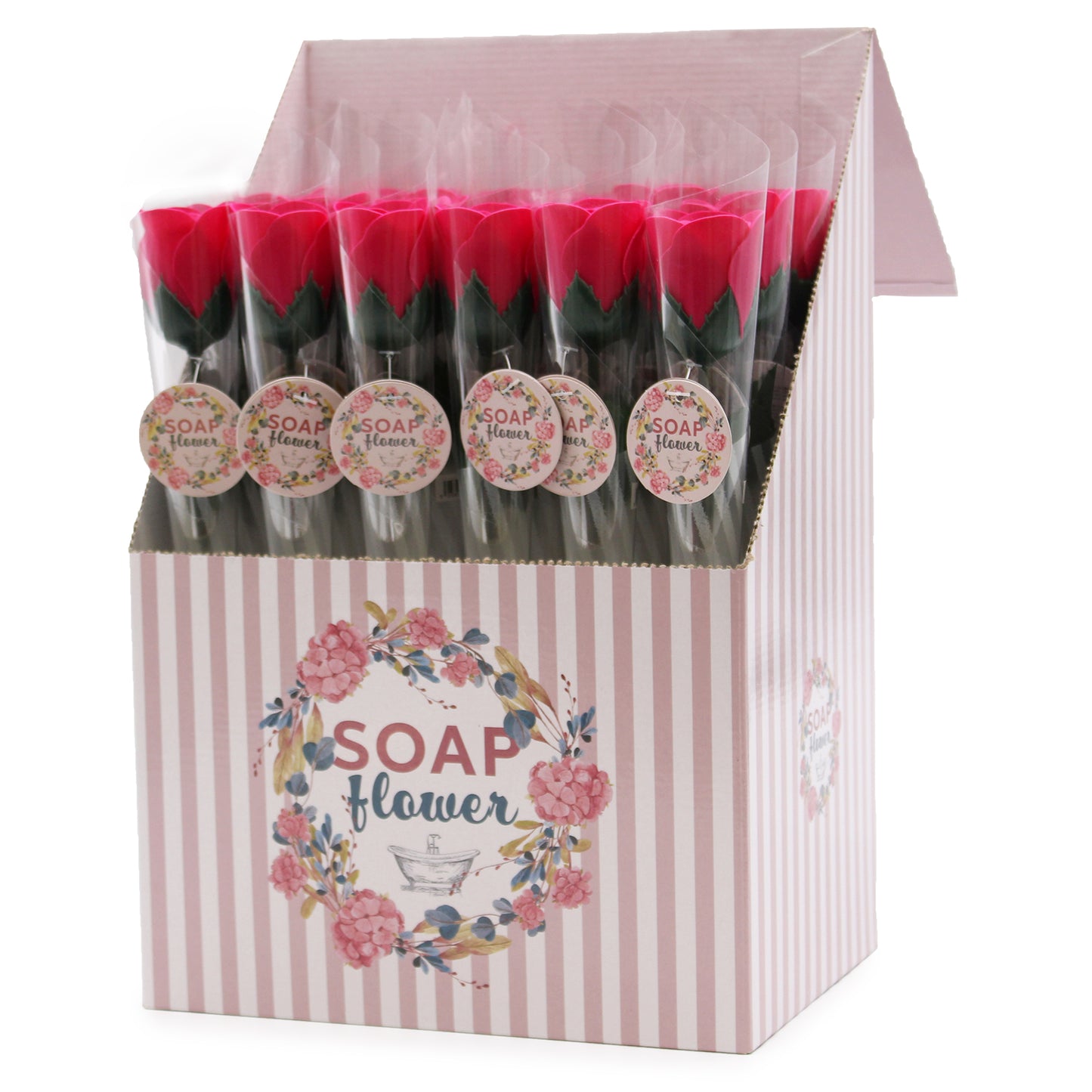 Soap Flower - Small Red Rose