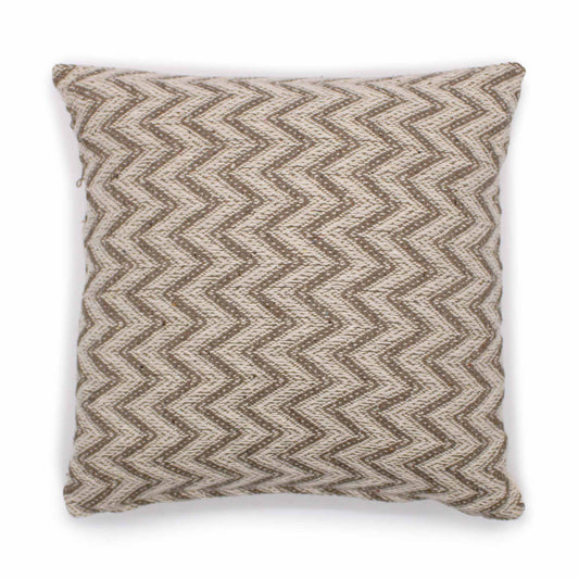 Classic Cushion Cover - Herringbone Wide Grey - 40x40cm