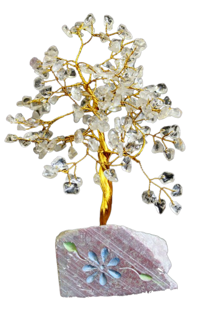 Clear Quartz Gemstone Tree- 320 Stone