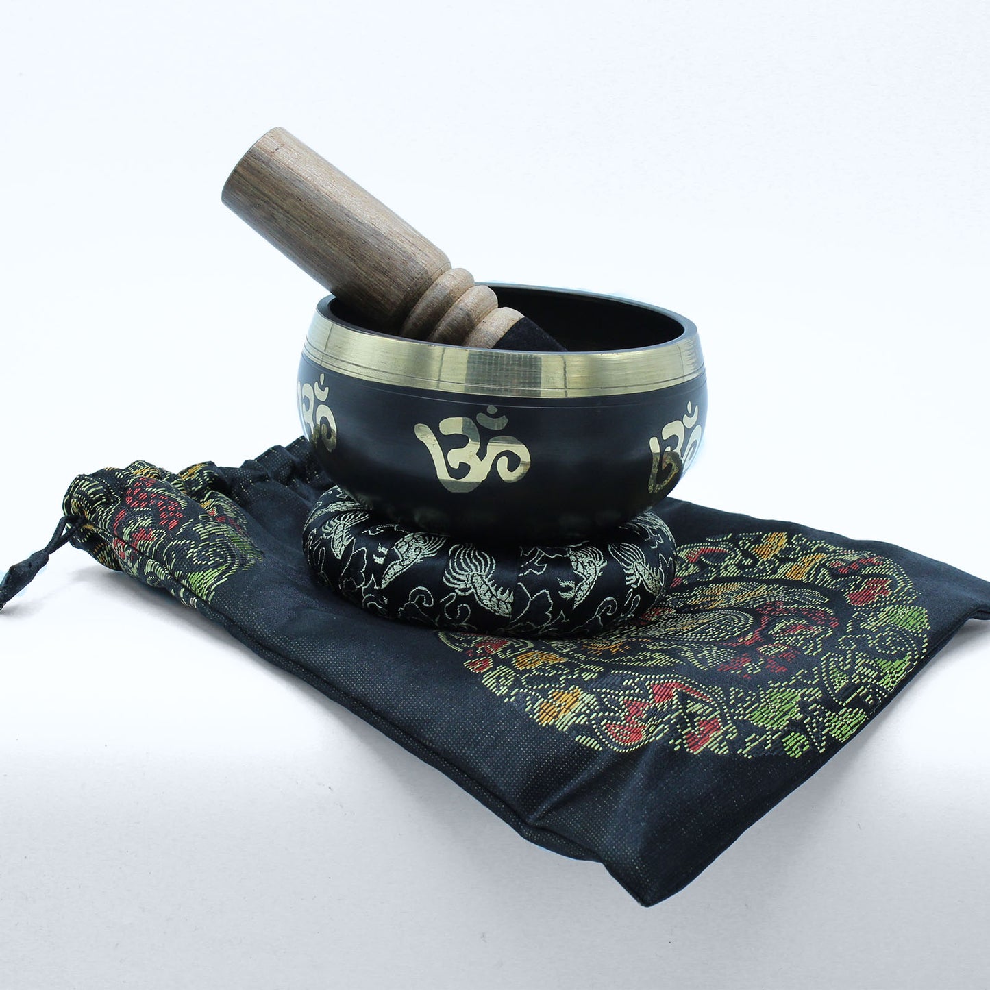 Yoga Om Singing Bowl Set