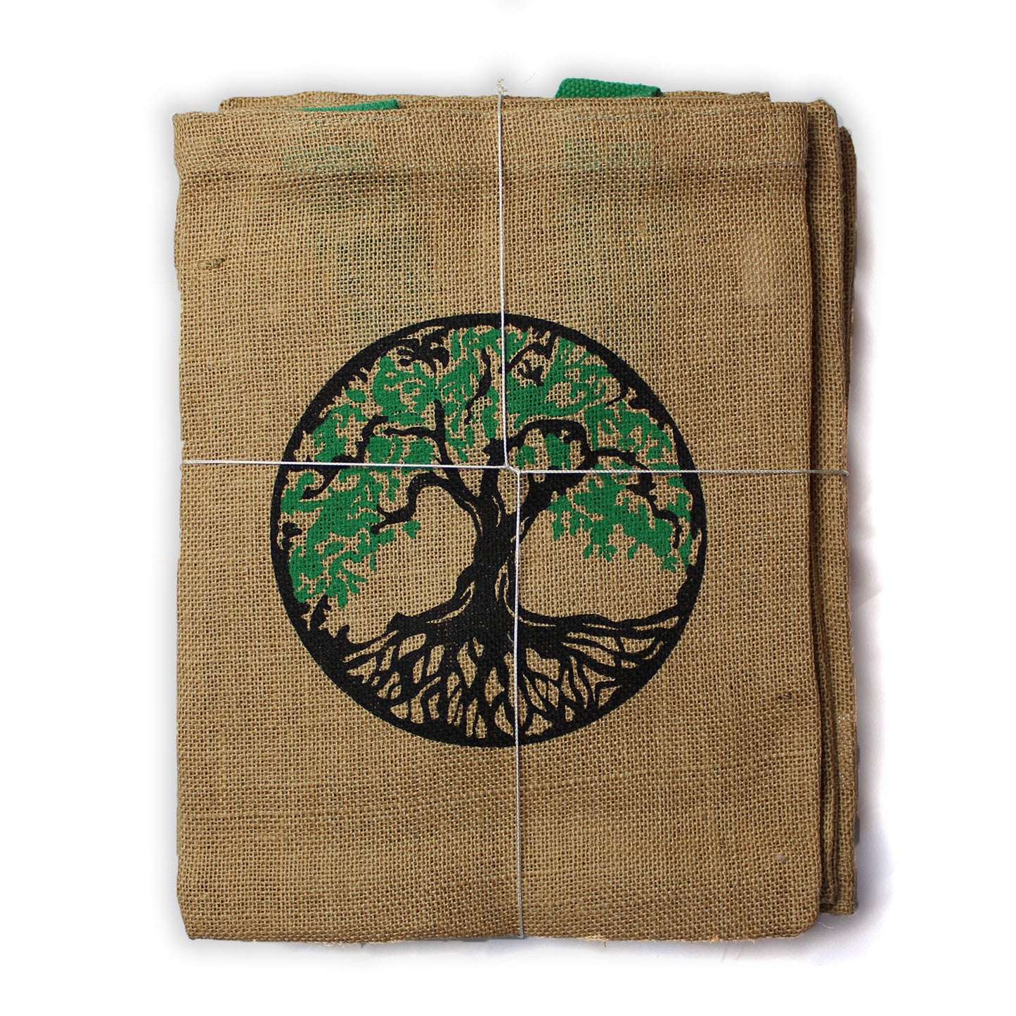 Jute Tote Bag - Mystic designs - Tree of Life