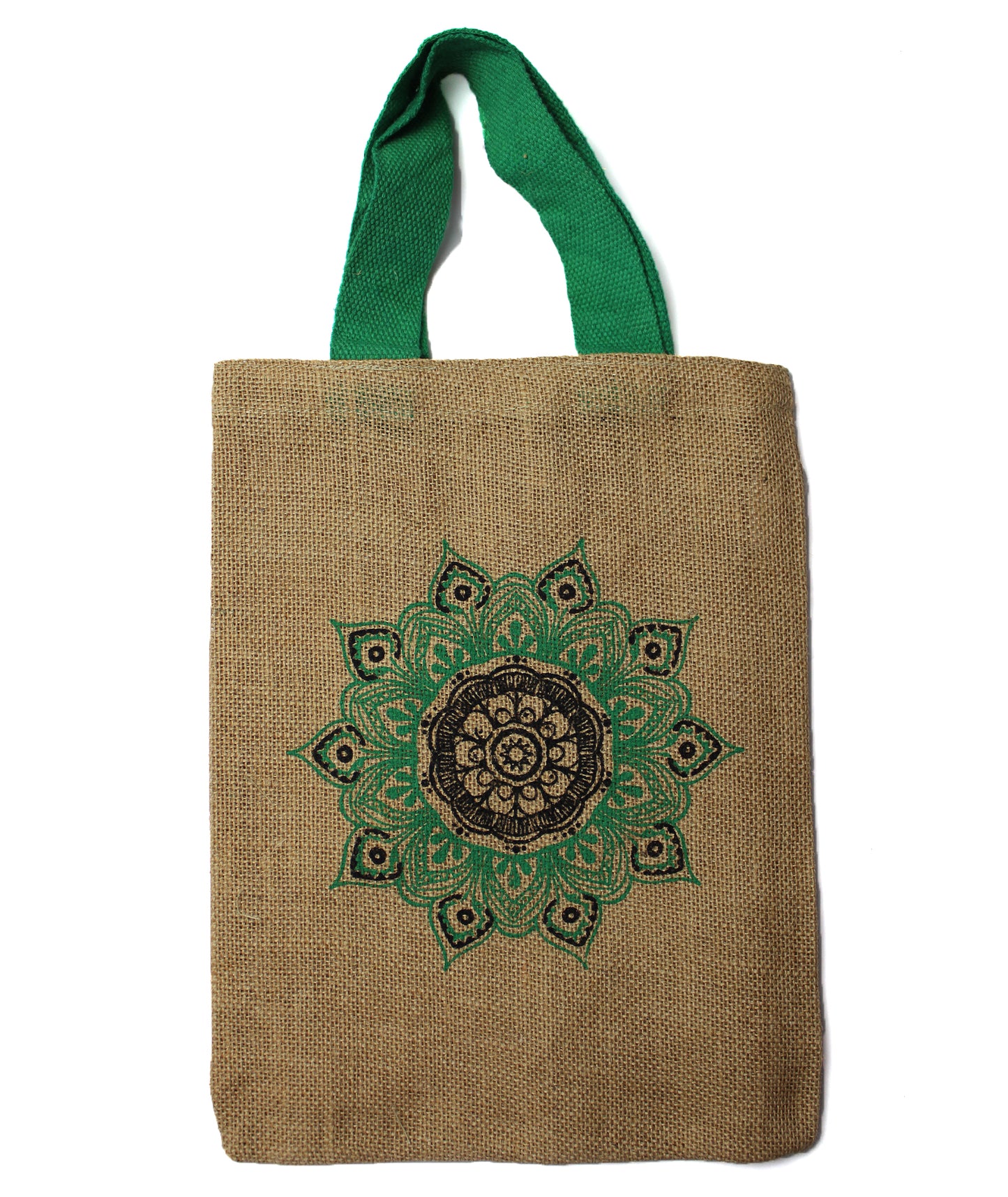 Jute Tote Bag - Mystic designs - Namaste