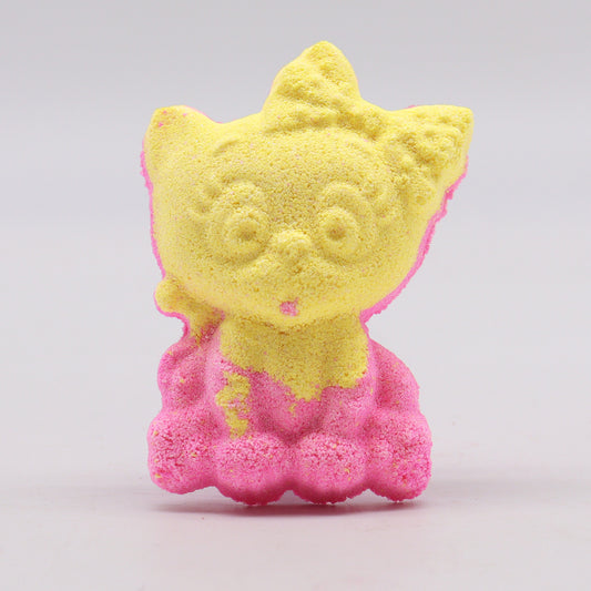 Cat Bathbomb 80g - Banana