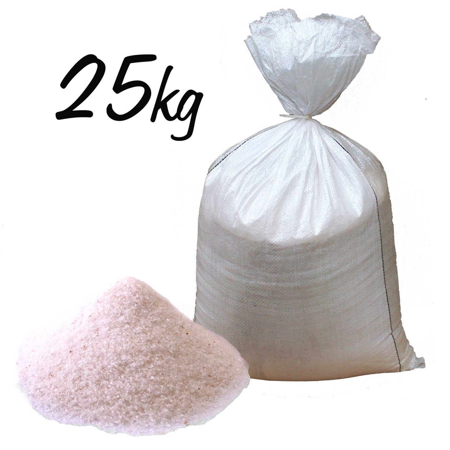 Pink Himalayan Bath Salts Fine Grain - 25kg Sack