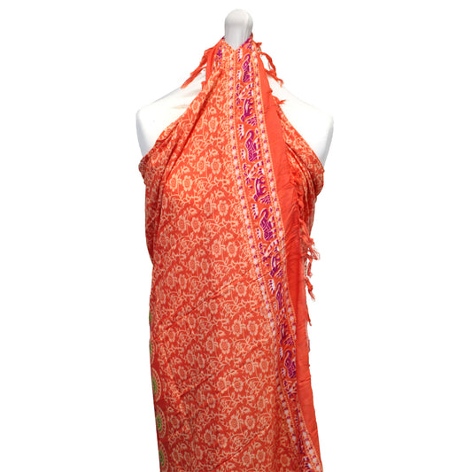 Pink Rose Mandela Sarong