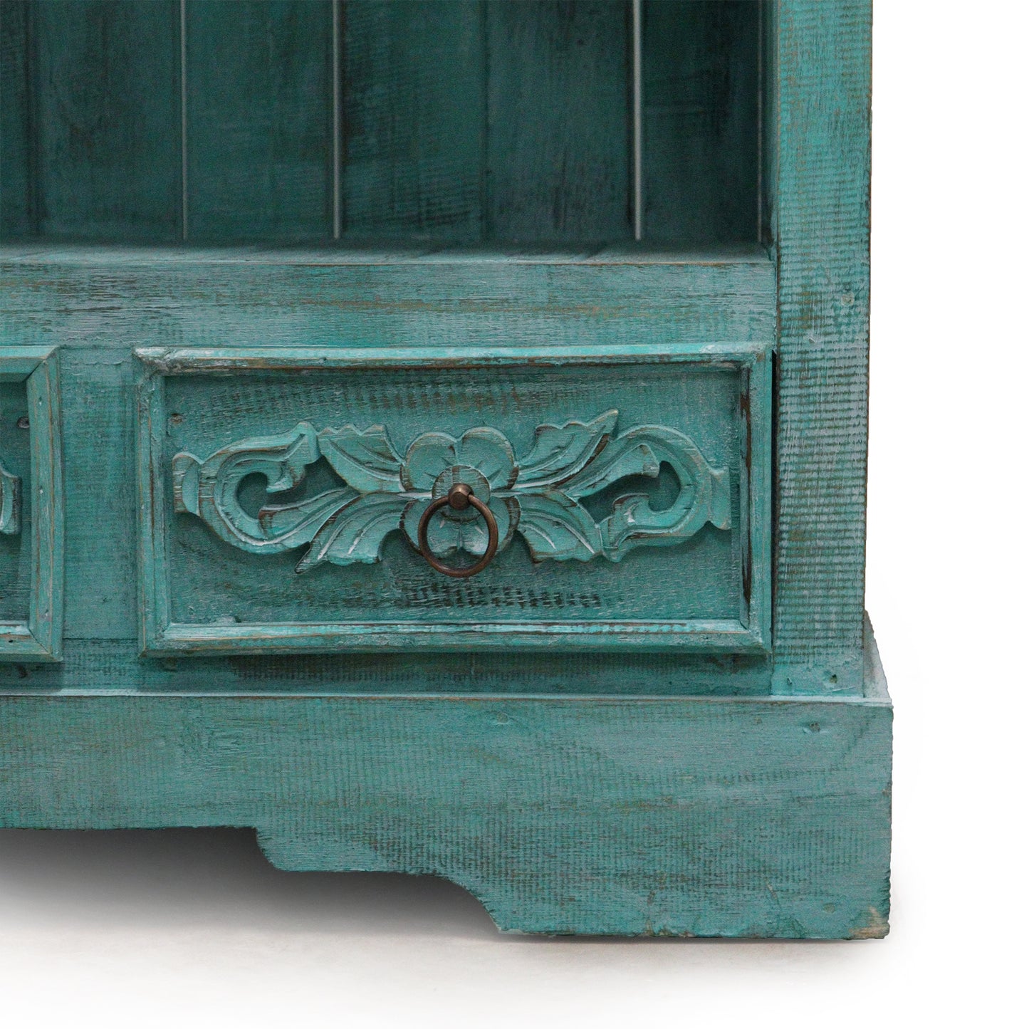 Albasia Cabinet - Turquoise wash