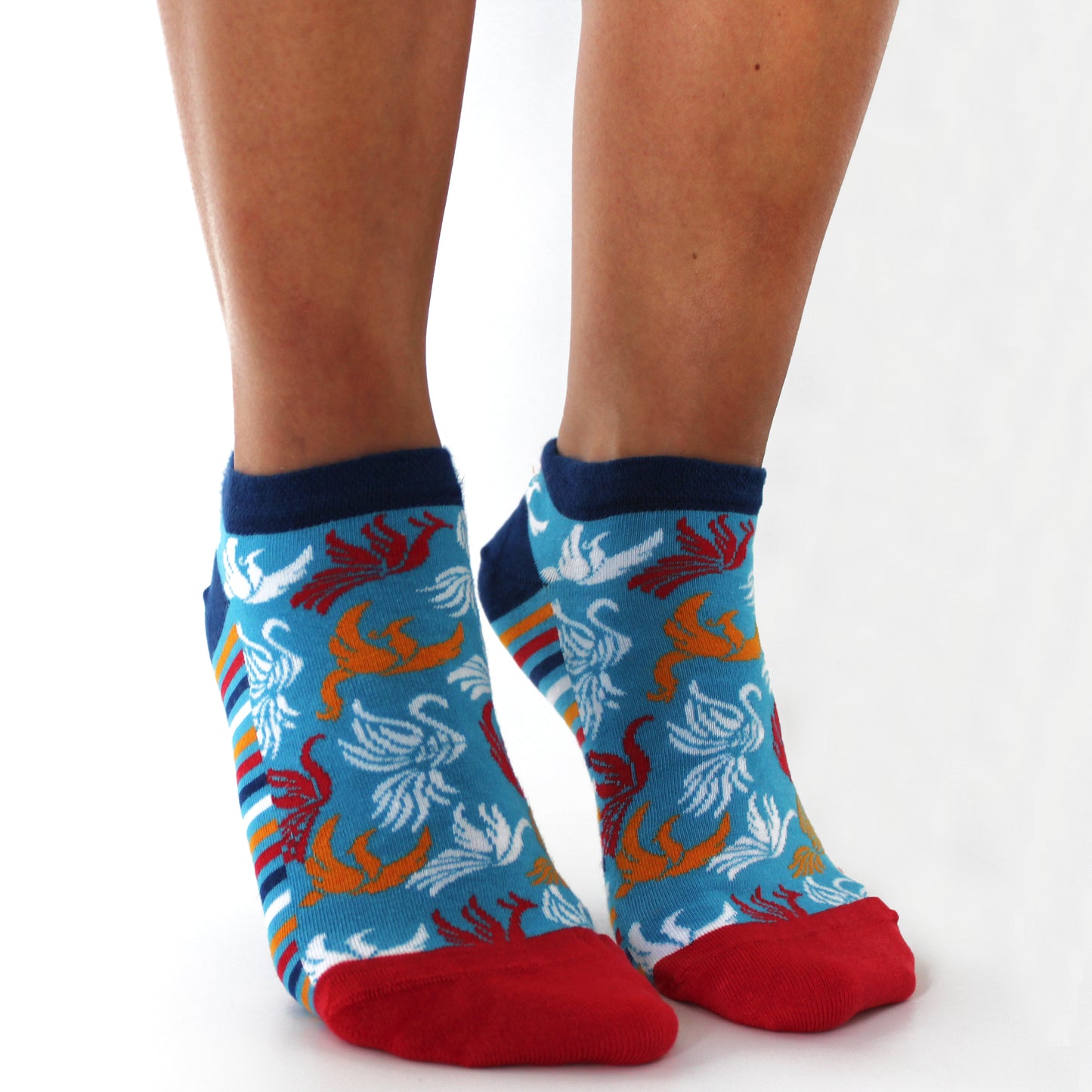 S/M Bamboo Socks Low (36-40) - Evil Eye & Hamsa