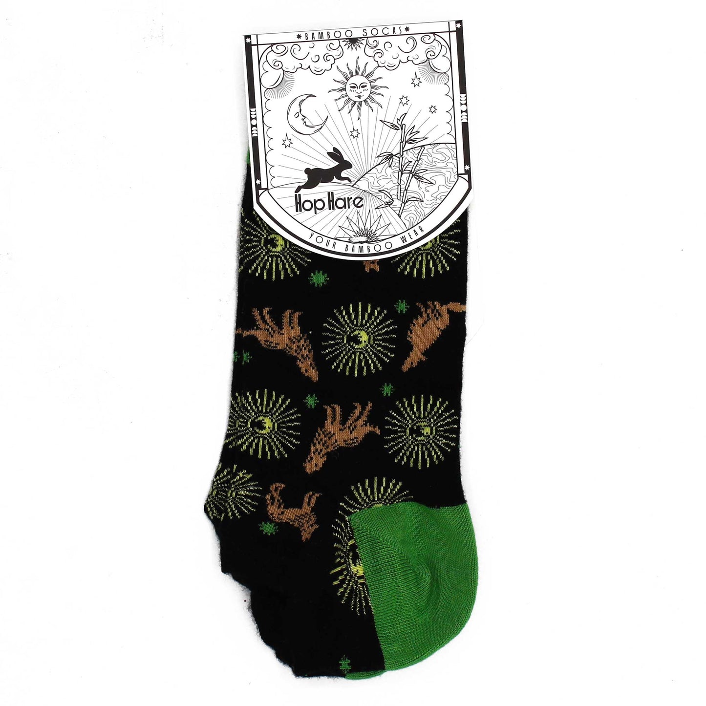 M/L Bamboo Socks Low (41-46) - Moonlight Wolfs