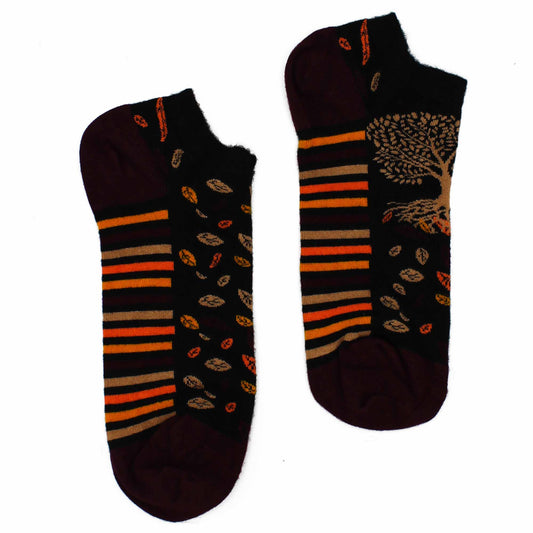 S/M Bamboo Socks Low (36-40) - Tree of Life