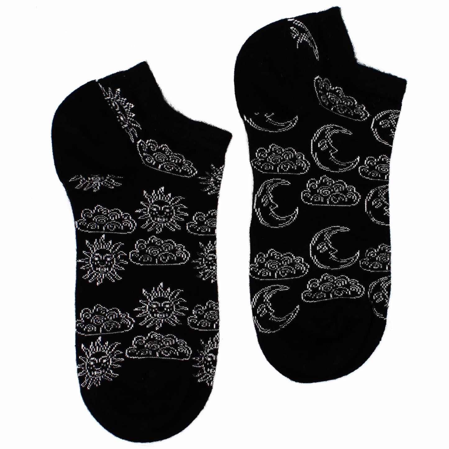 M/L Bamboo Socks Low (41-46) - Day and Night