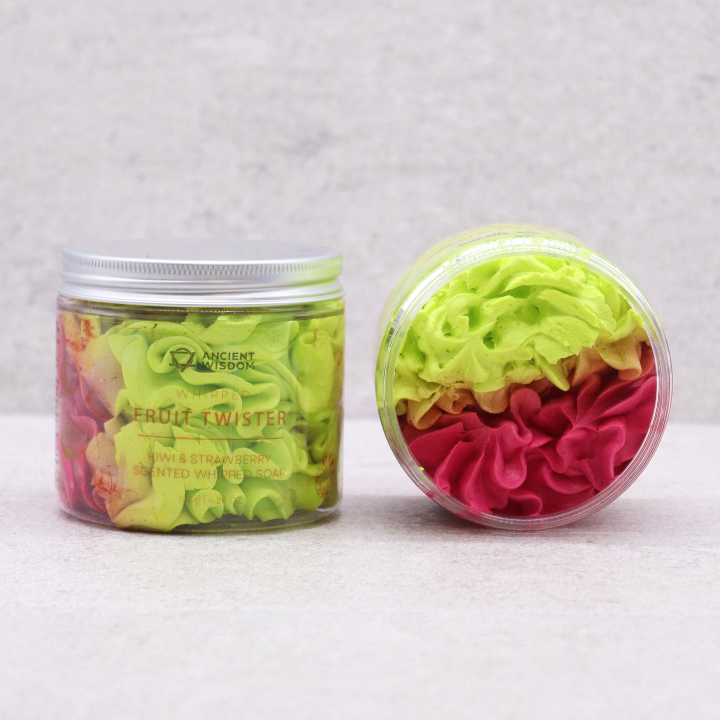 Strawberry & Kiwi Whipped Cream Soap 120g