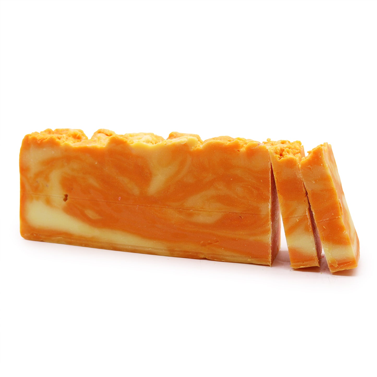 Orange - Olive Oil Soap Slice