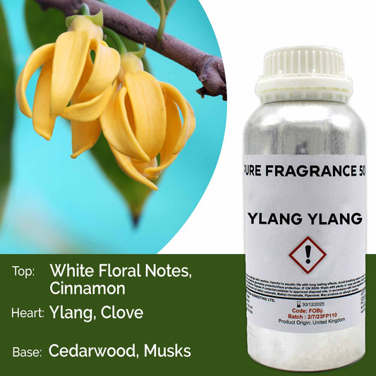 500ml (Pure) Fragrance Oil - Ylang-Ylang