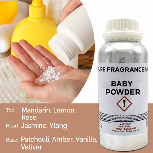 500g (Pure) Fragrance Oil - Baby Powder