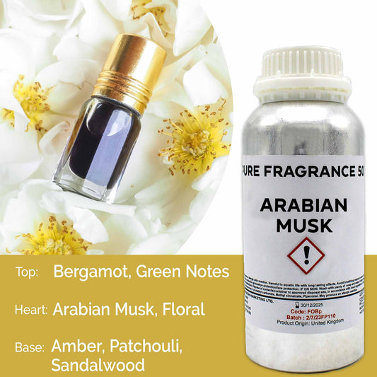 500g (Pure) Fragrance Oil - Arabian Musk