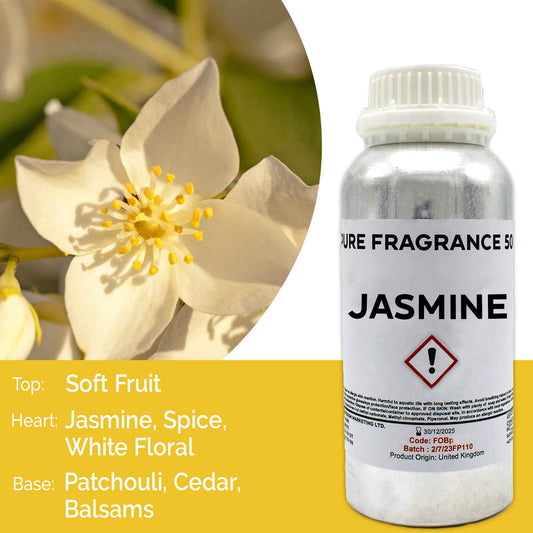 500ml (Pure) Fragrance Oil - Jasmine