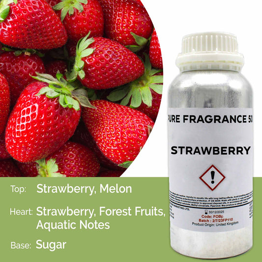 Strawberry Pure Fragrance Oil - 500ml