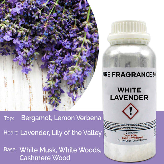 White Lavender Pure Fragrance Oil - 500ml