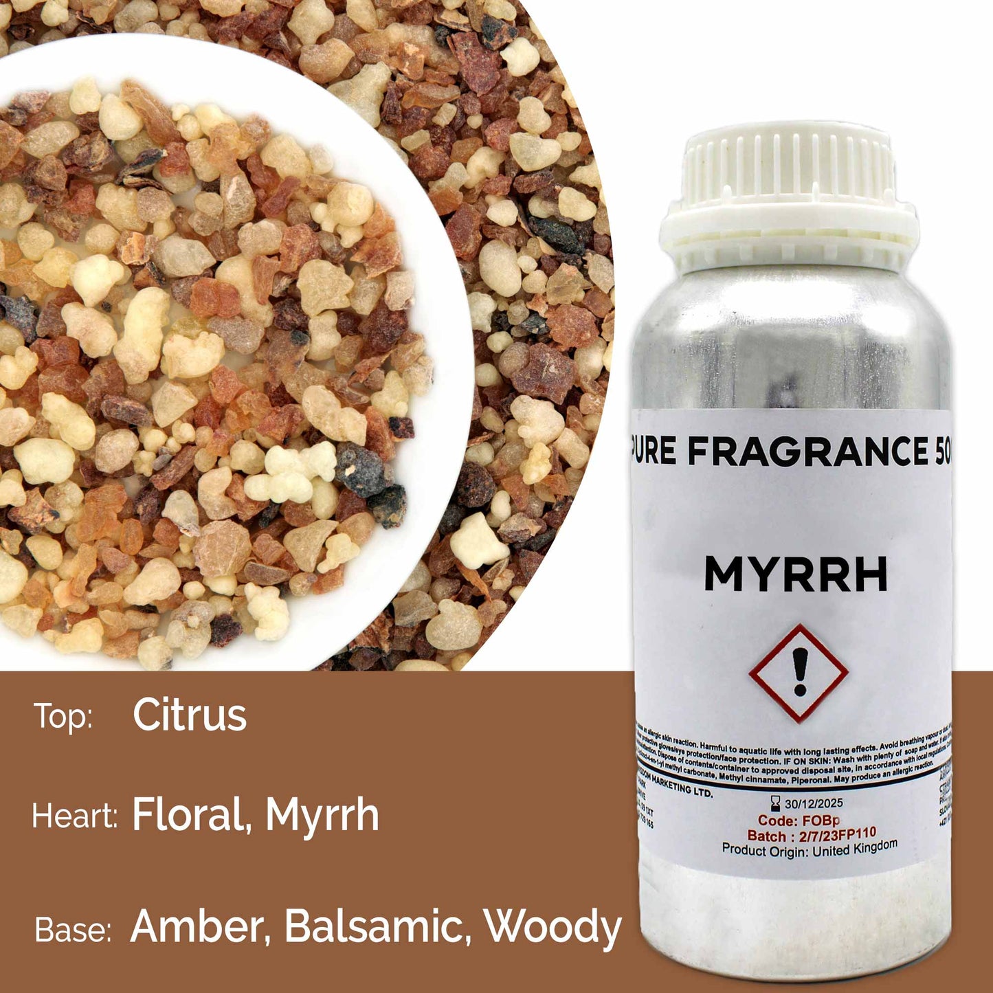 Myrrh Pure Fragrance Oil - 500ml