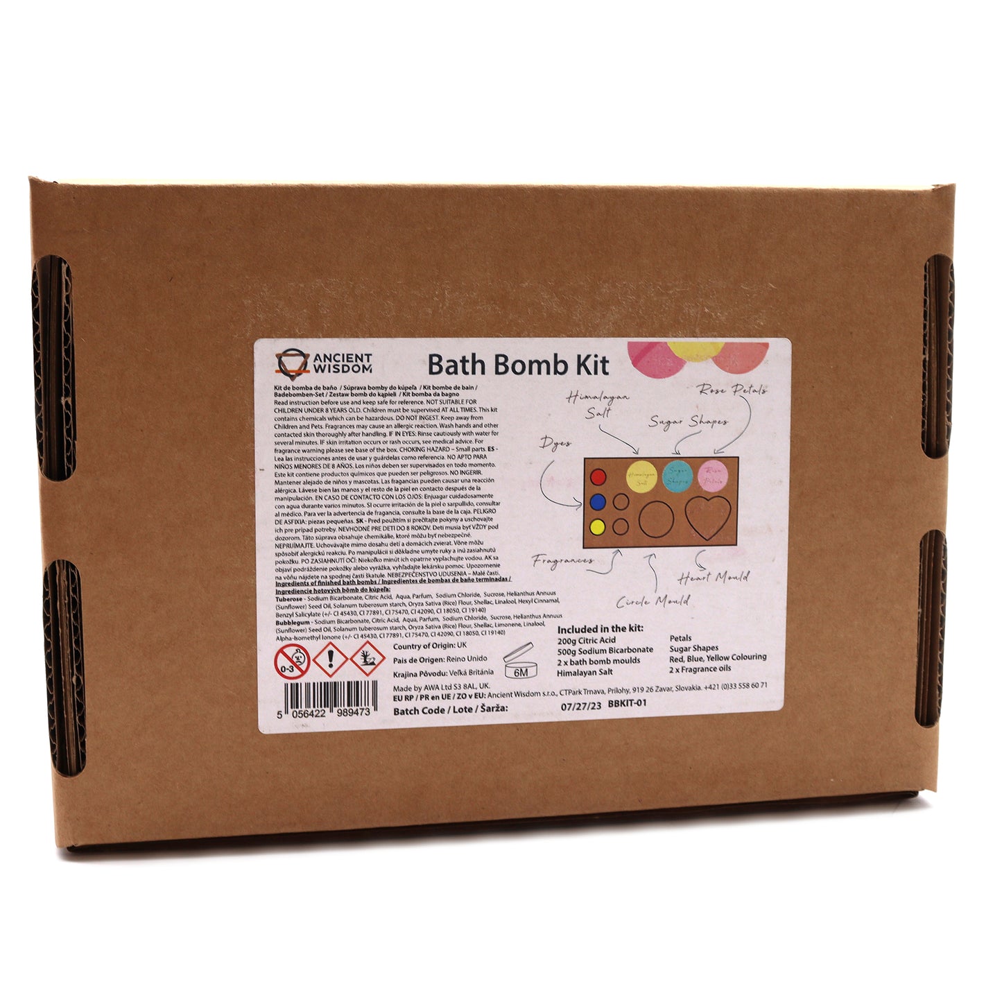 Bath Bomb Kit - Pink Lemonade & Citrus Blast