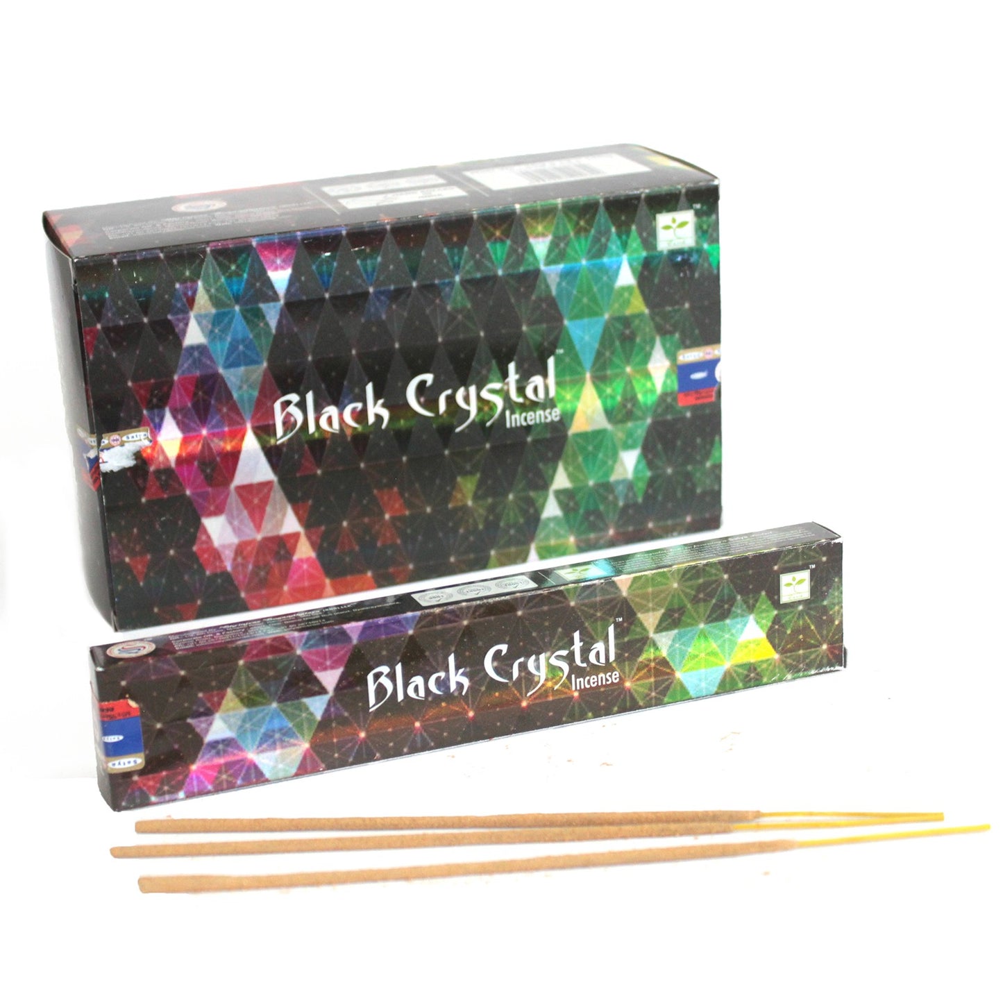 Black Crystal Incense Sticks