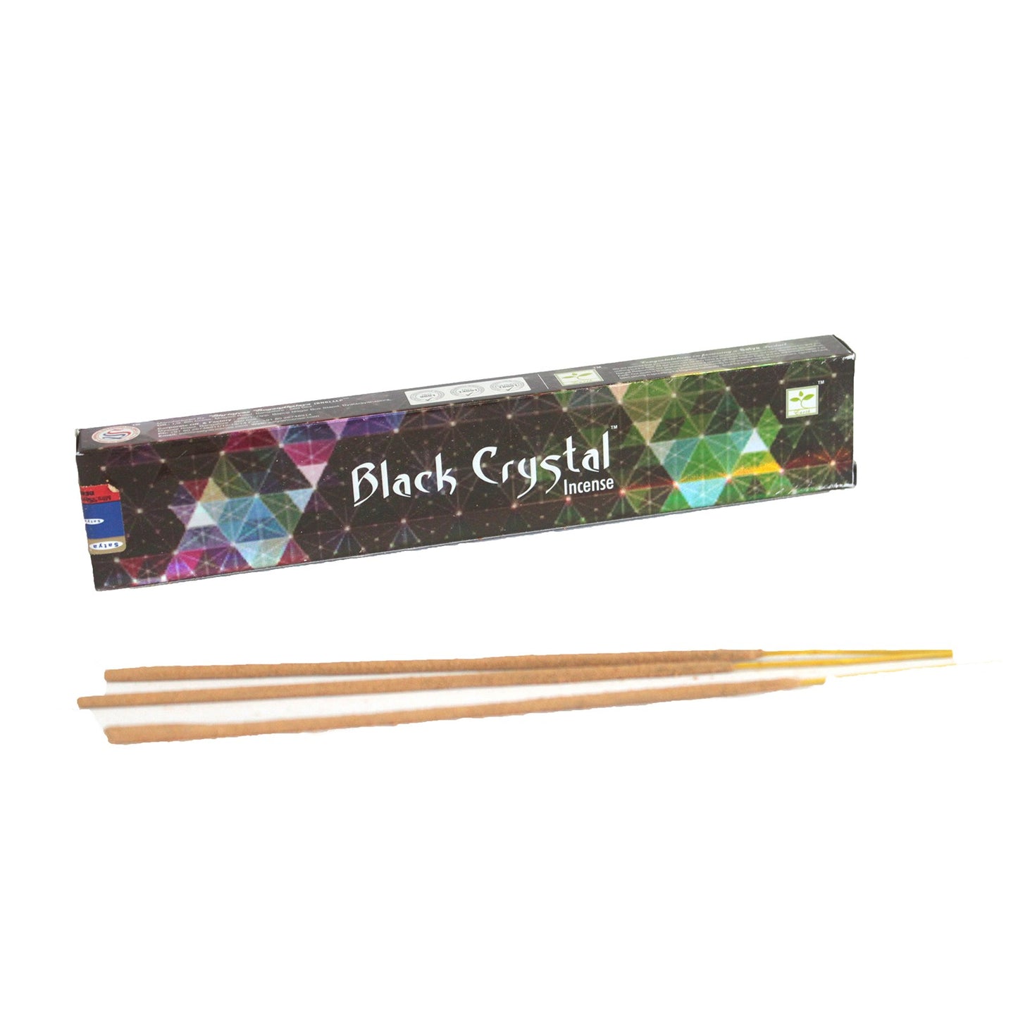 Black Crystal Incense Sticks