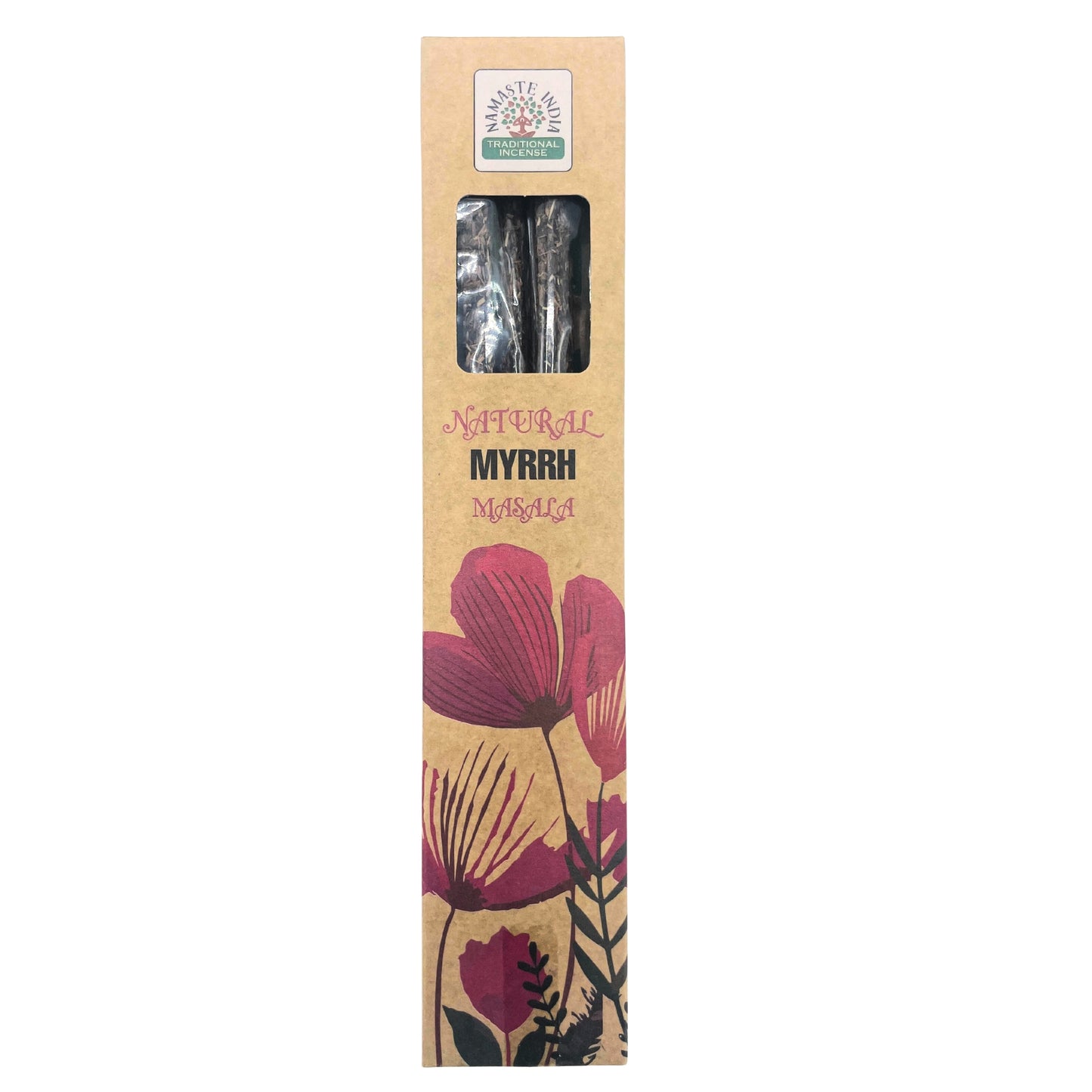 Natural Botanical Masala Incense Sticks - Myrrh