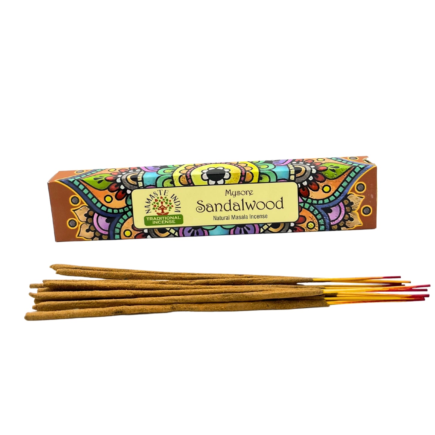 Namaste Mandala Masala Incense Sticks - Sandalwood