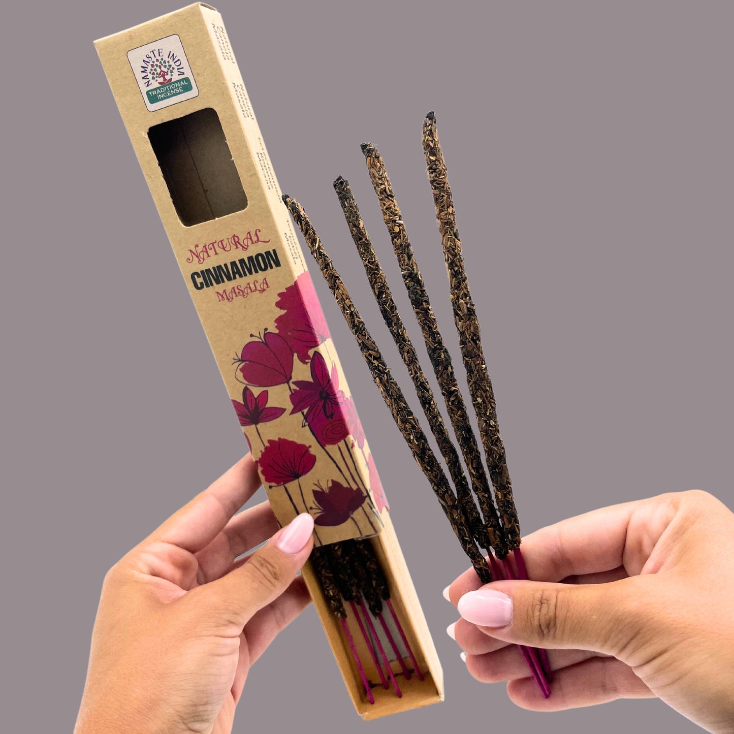 Natural Botanical Masala Incense Sticks - White Sage