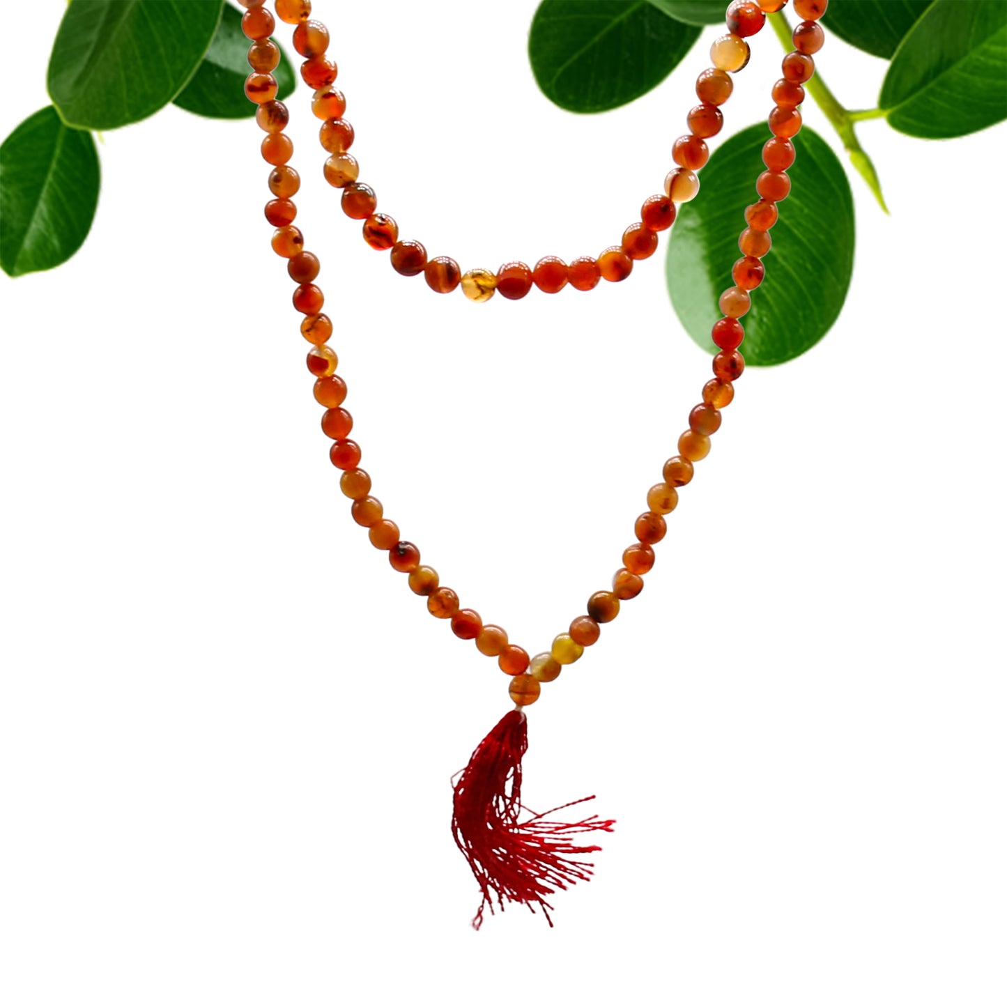 108 Bead Mala - Carnelian