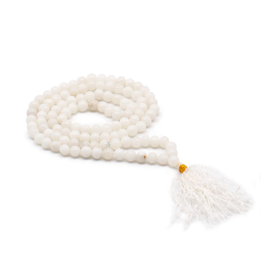 108 Bead Mala - Clear Quartz