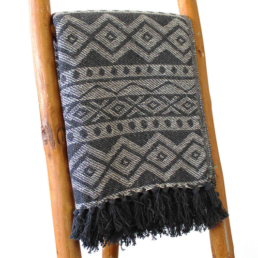 Boho Comfort Throws - 125x150cm - Grey