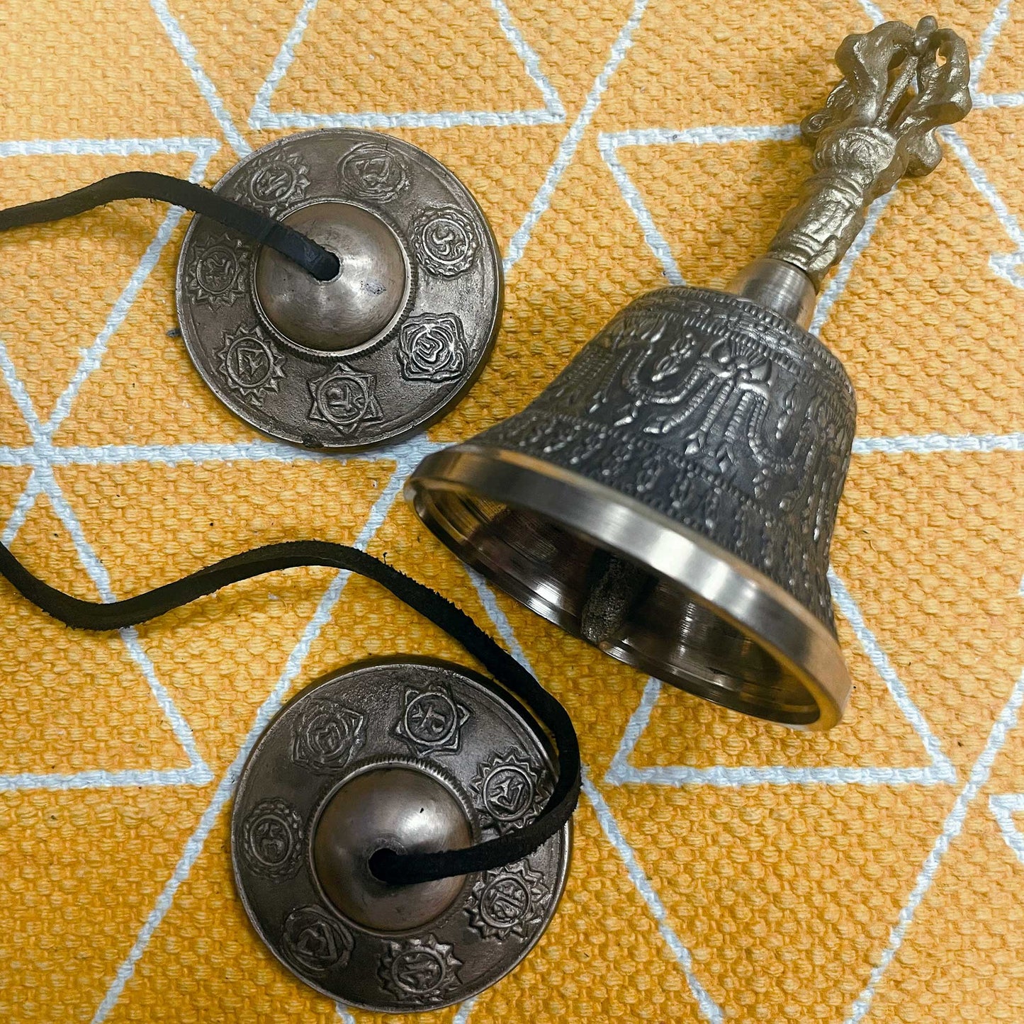 Medium Tibetan Tingsha Bell - 6x11.5cm