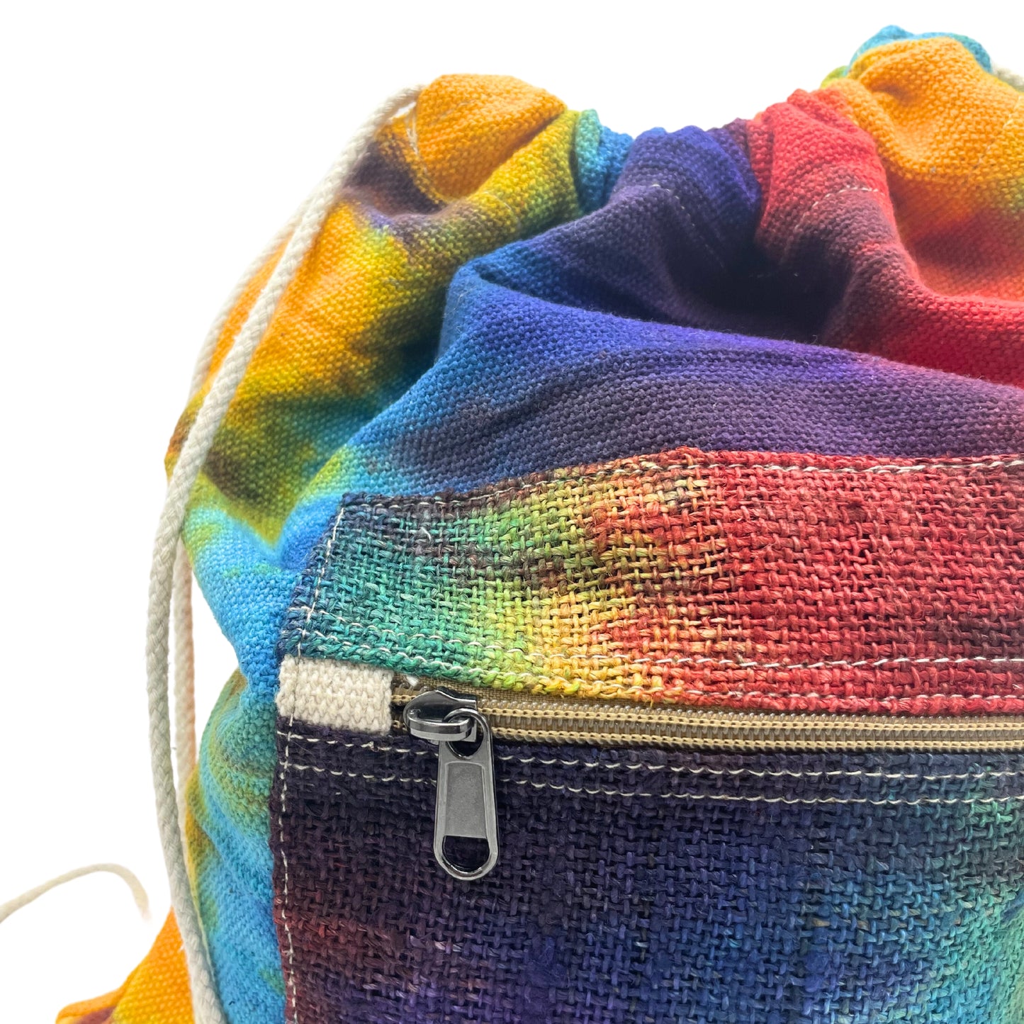 Tiedye Hemp String Bag