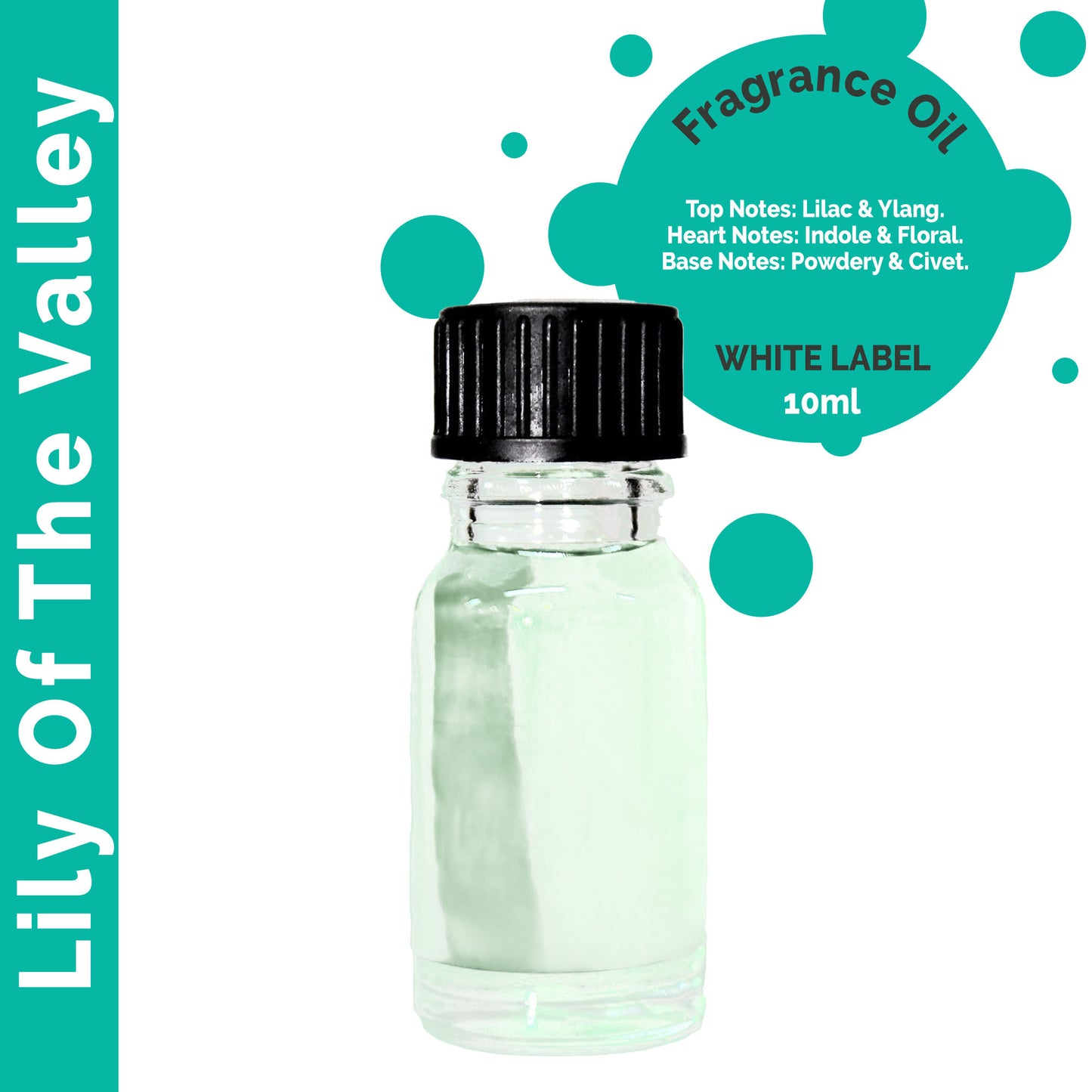 Customisable 10 ml Lily Of The Valley Fragrance Oil - 10 Pack