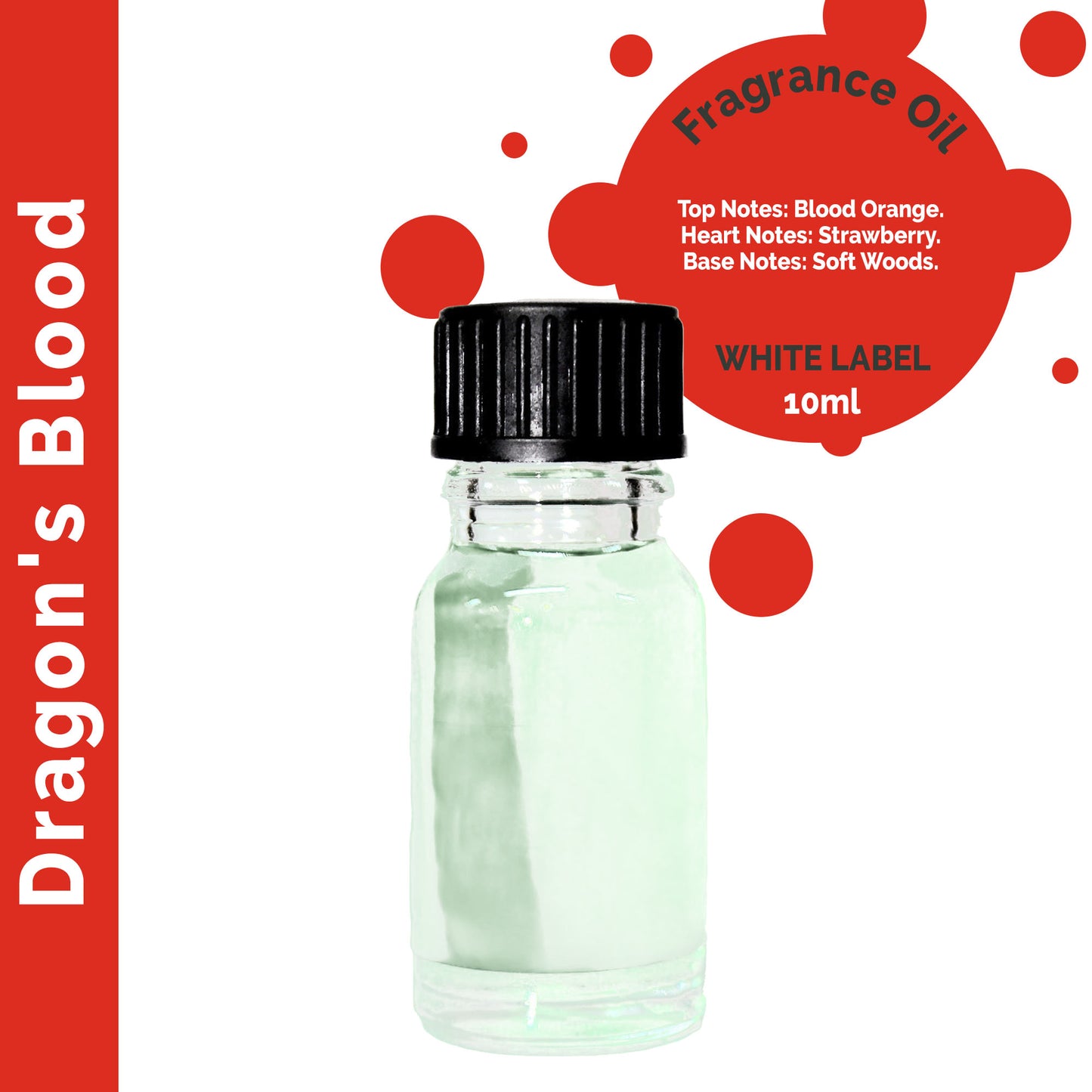 Customisable 10 ml Dragon's Blood Fragrance Oil - 10 Pack